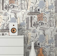 Купить Обои Town 8056-01 в Rafi Decor