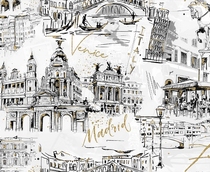 Купить Обои City 98111 в Rafi Decor