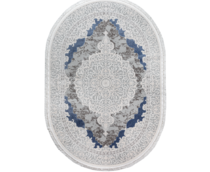 Купить Ковёр Violet 200 x 290 2614B_A3138 Oval Cream/Blue в Rafi Decor