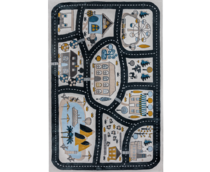 Купить Ковёр Hello Kids 80 x 150 KD11A Blue-White в Rafi Decor