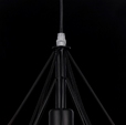 Cumpăra Lustra suspensie Rette Black LP530-D25 la Rafi Decor