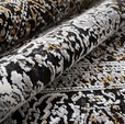 Купить Ковёр Zynet 160 x 230 2458B_A4584 Yellow/Black в Rafi Decor