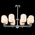 Cumpăra Lustră in stil modern cu boluri din sticlă mat.  LP4009-8 Paca la Rafi Decor