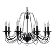 Купить Люстра Ada Black LP292-8 в Rafi Decor