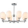 Cumpăra Lustră in stil modern cu boluri din sticlă mat.  LP4009-8 Paca la Rafi Decor