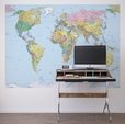 Cumpăra Fototapet 4-050 World Map la Rafi Decor