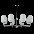 Cumpăra Lustră in stil modern cu boluri din sticlă mat.  LP4009-8 Paca la Rafi Decor