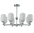 Cumpăra Lustră in stil modern cu boluri din sticlă mat.  LP4009-8 Paca la Rafi Decor