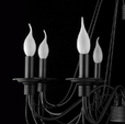 Купить Люстра Ada Black LP292-8 в Rafi Decor