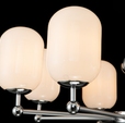 Cumpăra Lustră in stil modern cu boluri din sticlă mat.  LP4009-8 Paca la Rafi Decor