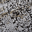 Купить Ковёр Zynet 160 x 230 2458B_A4584 Yellow/Black в Rafi Decor