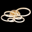 Cumpăra Lustra Crystal Gold FL603-6C la Rafi Decor