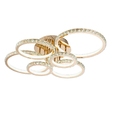 Cumpăra Lustra Crystal Gold FL603-6C la Rafi Decor