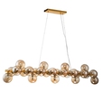 Cumpăra Lustră suspendată in linie cu plafoane multidirecționale.  LP469-25L Megapolis la Rafi Decor