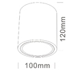 Купить Спот Downlight Hilmo FL805-D9 в Rafi Decor