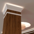 Купить Карниз с подсветкой KX002 в Rafi Decor