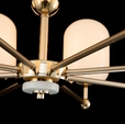 Cumpăra Lustră cu boluri rotunde din sticlă.  LP4008-8 Paca la Rafi Decor