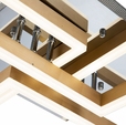 Cumpăra Lustra Hims Gold FL609-4C la Rafi Decor