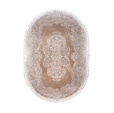 Купить Ковёр Otantik 160 x 230 E010B Beige Oval в Rafi Decor