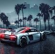 Купить Фотообои 8-742 Audi R8 L.A. в Rafi Decor