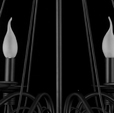 Купить Люстра Ada Black LP292-8 в Rafi Decor