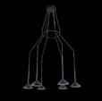 Cumpăra Lustra Mar LP5013-6P la Rafi Decor