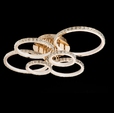 Cumpăra Lustra Crystal Gold FL603-6C la Rafi Decor