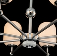 Cumpăra Lustră in stil modern cu boluri din sticlă mat.  LP4009-8 Paca la Rafi Decor