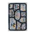 Купить Ковёр Hello Kids 80 x 150 KD11A Blue-White в Rafi Decor