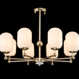 Cumpăra Lustră cu boluri rotunde din sticlă.  LP4008-8 Paca la Rafi Decor