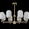 Cumpăra Lustră cu boluri rotunde din sticlă.  LP4008-8 Paca la Rafi Decor